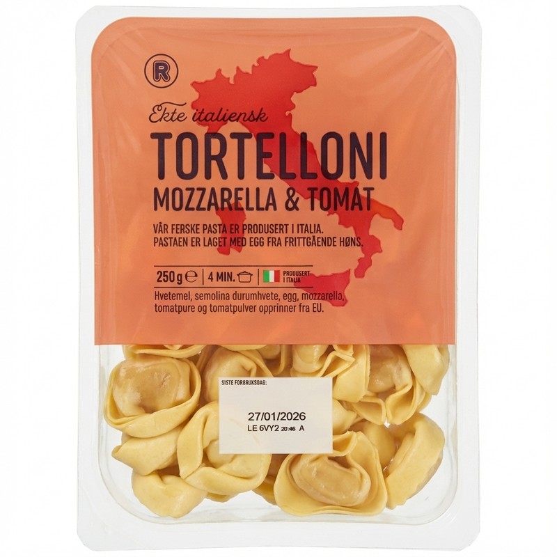 Tortelloni Mozzarella & Tomat 250g R
