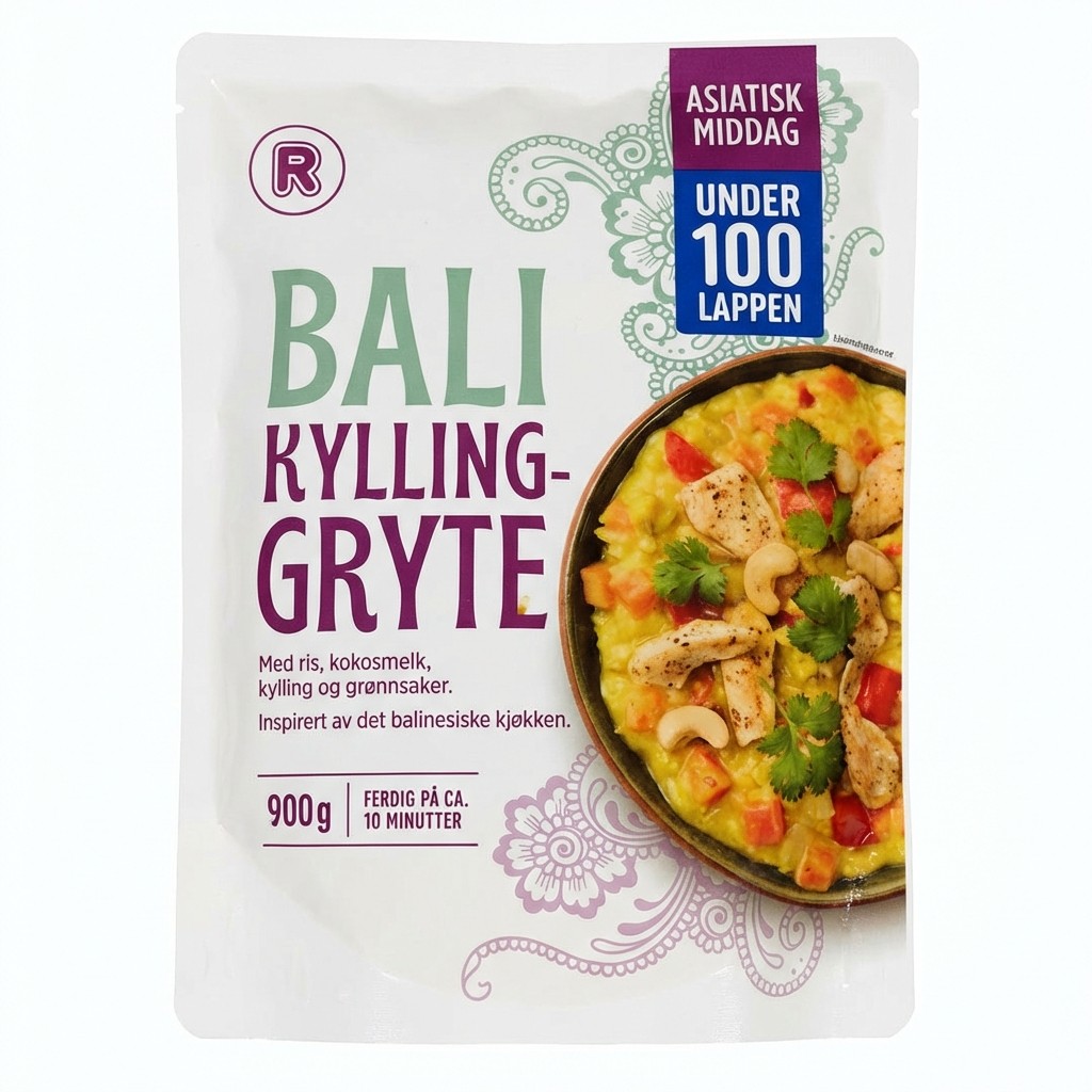 Bali Kyllinggryte 900g R