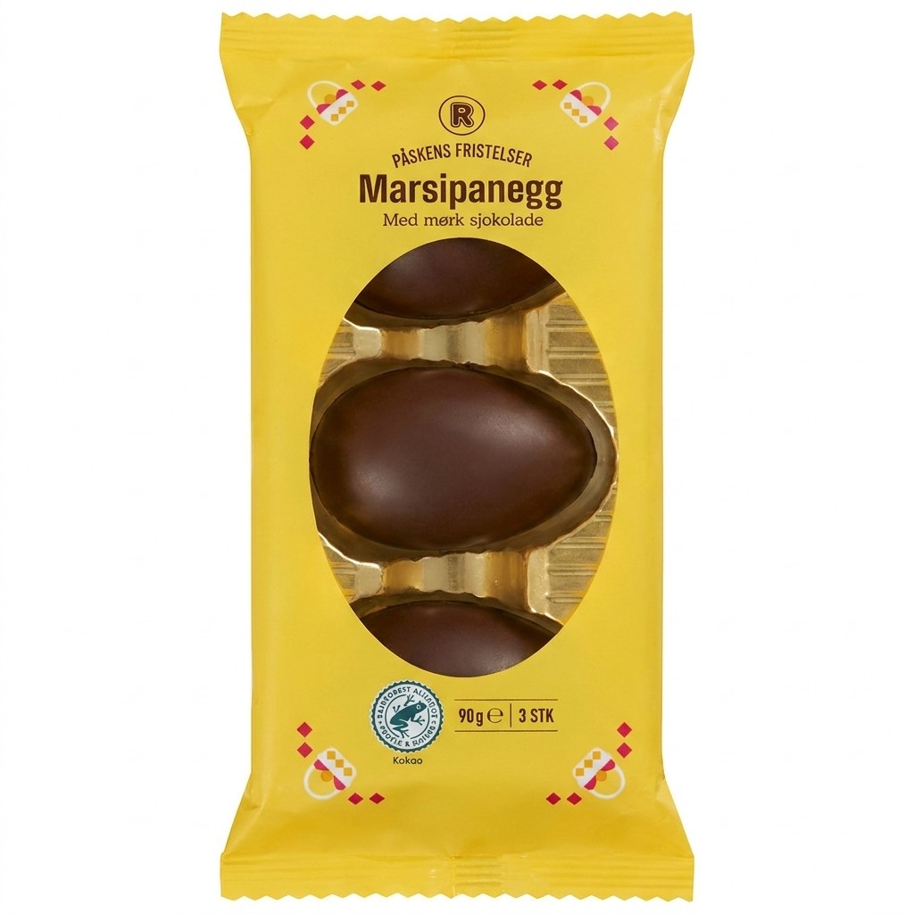 Marsipanegg Med Mørk Sjokolade 90g R