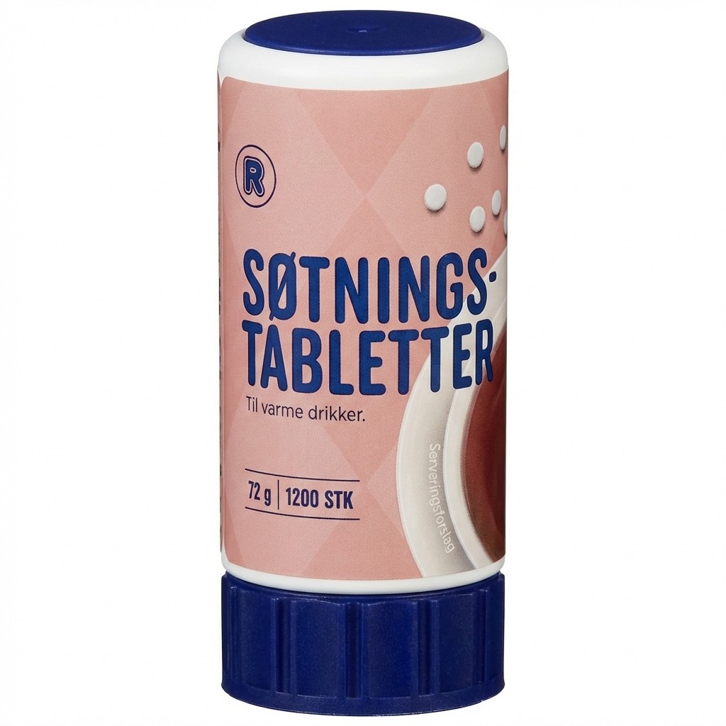 Søtningstabletter 72g R