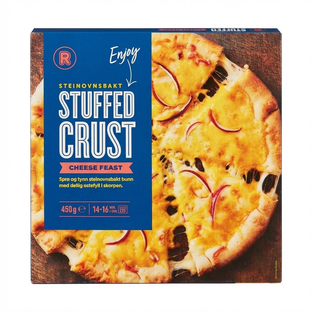 Stuffed Crust Cheese Feast 450g R