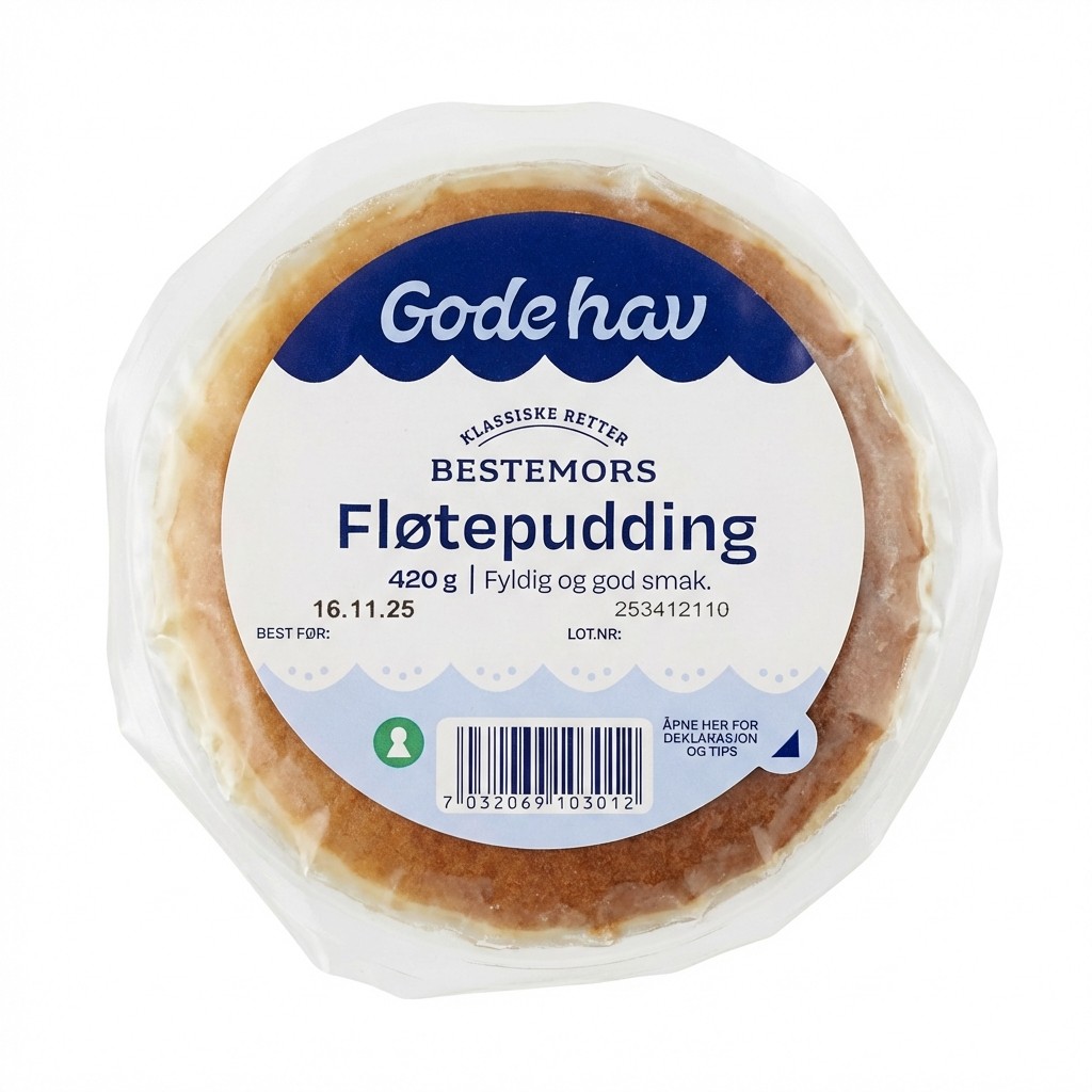 Bestemors Fløtepudding 420g Gode Hav