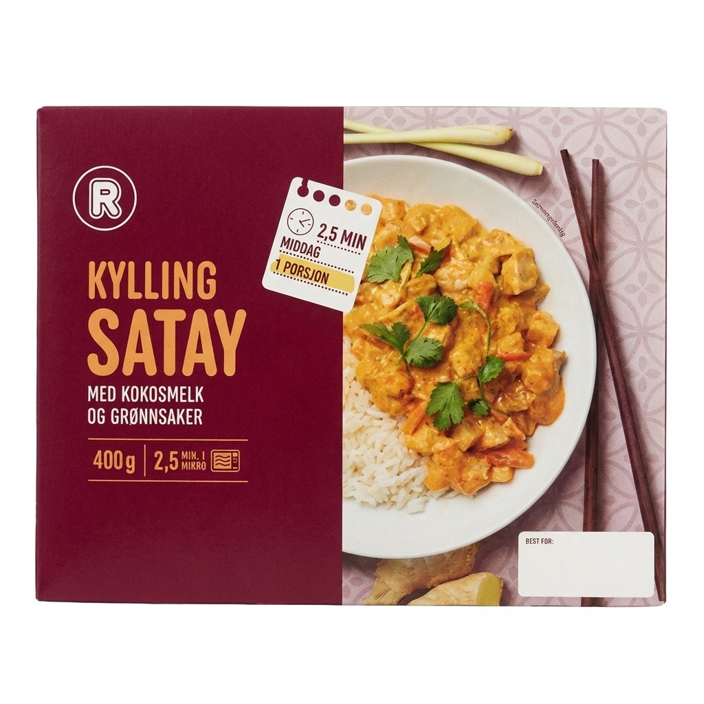 Kylling Satay 400g R