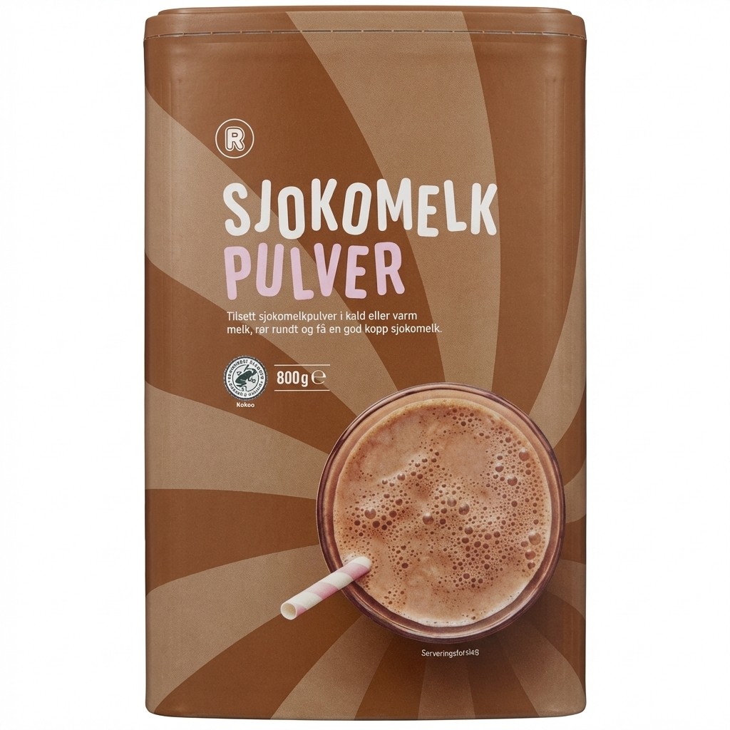 Sjokomelk Pulver 800g R