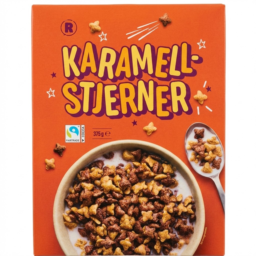 Karamellstjerner 375g R