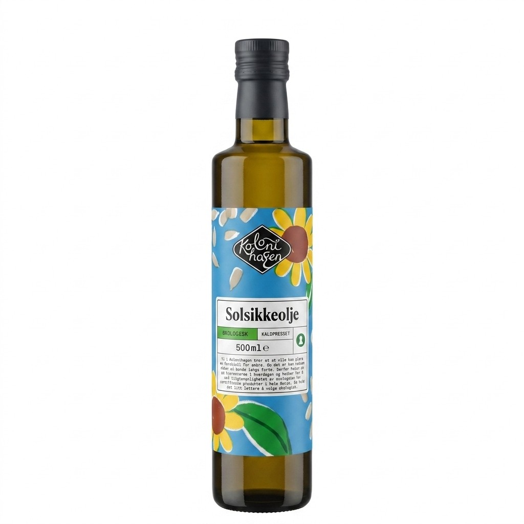 Solsikkeolje 500ml Kolonihagen