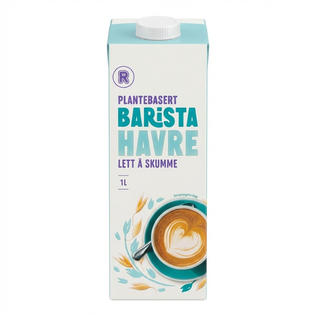 Plantebasert Barista Havre 1l R