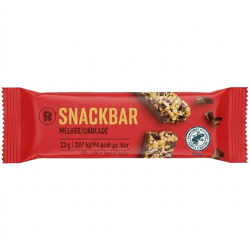Snackbar Melkesjokolade 23g R