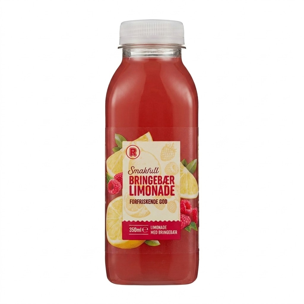 Bringebær Limonade 350ml R