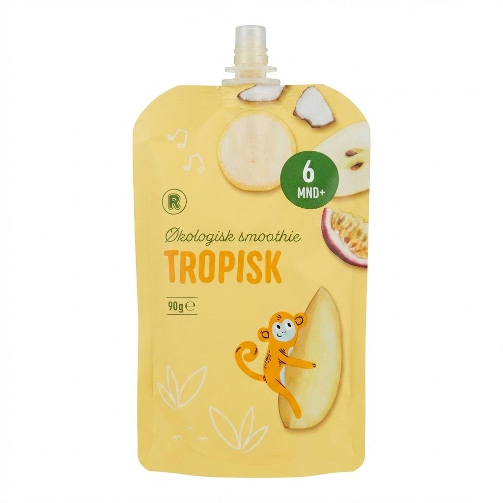 Økologisk smoothie Tropisk 90g R