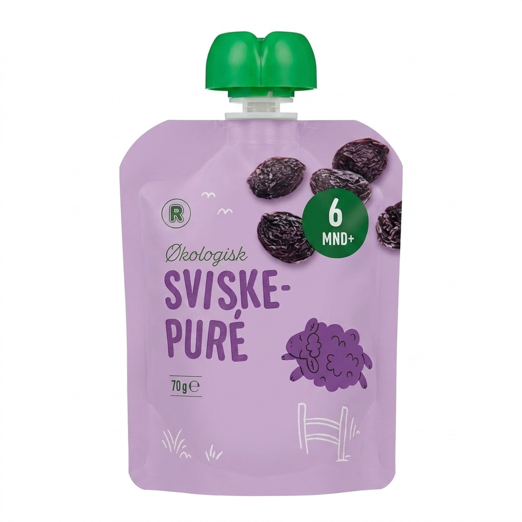 Økologisk Sviskepuré 70g R