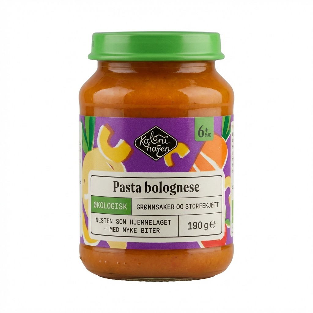 Pasta bolognese 190g Kolonihagen