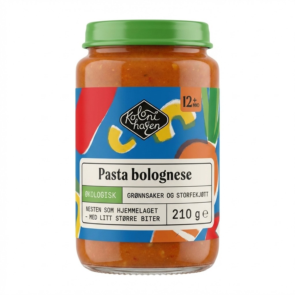 Pasta bolognese 210g Kolonihagen