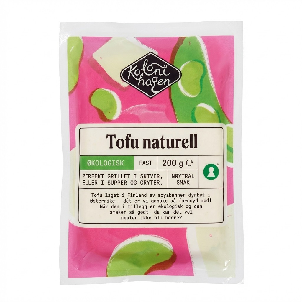 Tofu naturell 200g Kolonihagen