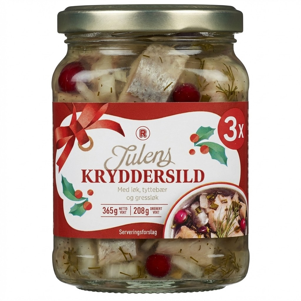 Julens Kryddersild 365g R