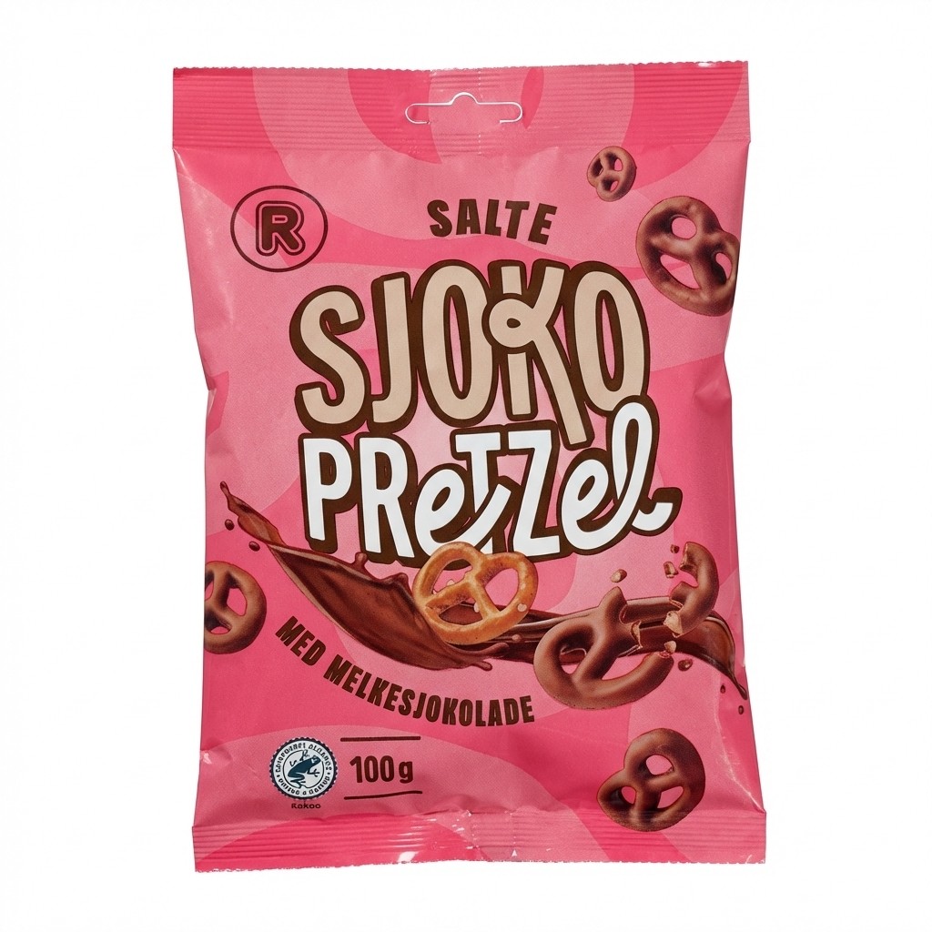 Salte Sjoko Pretzel 100g R