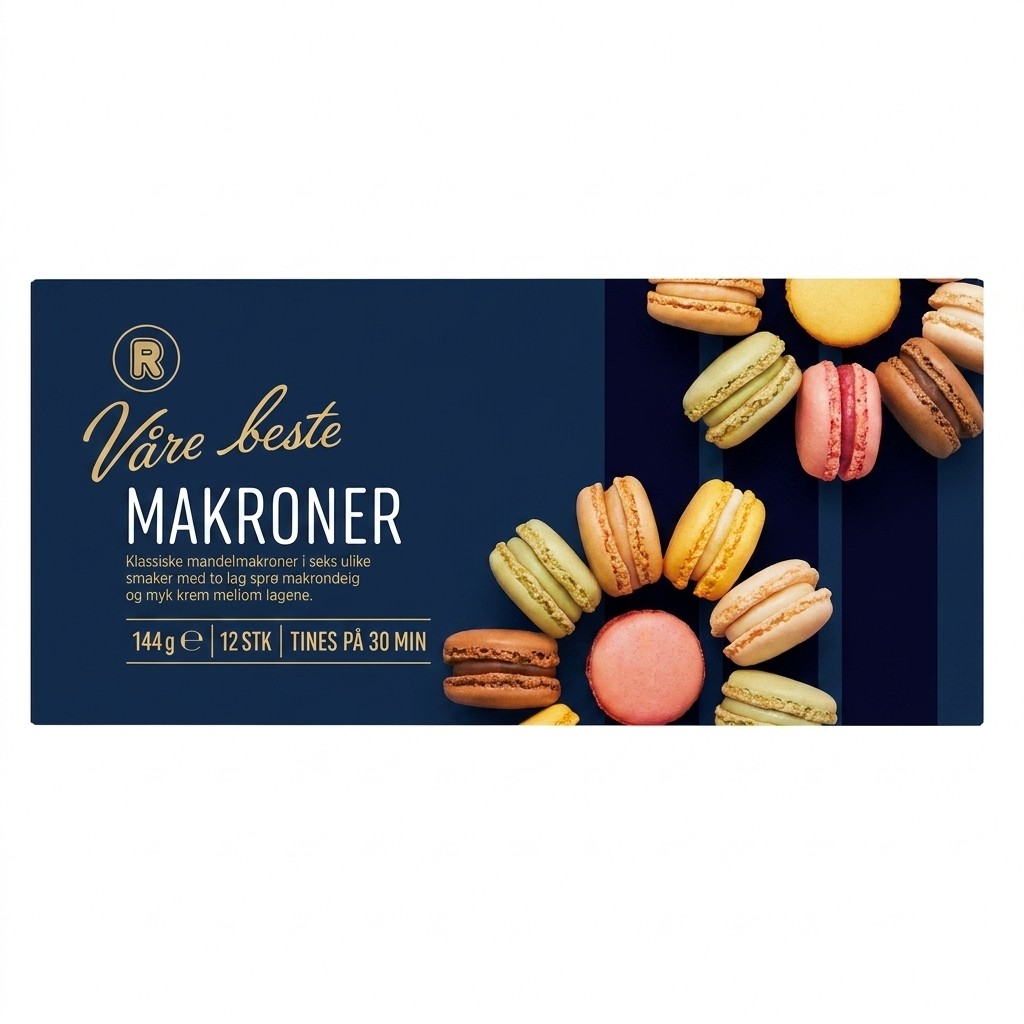 Våre Beste Makroner 144g R