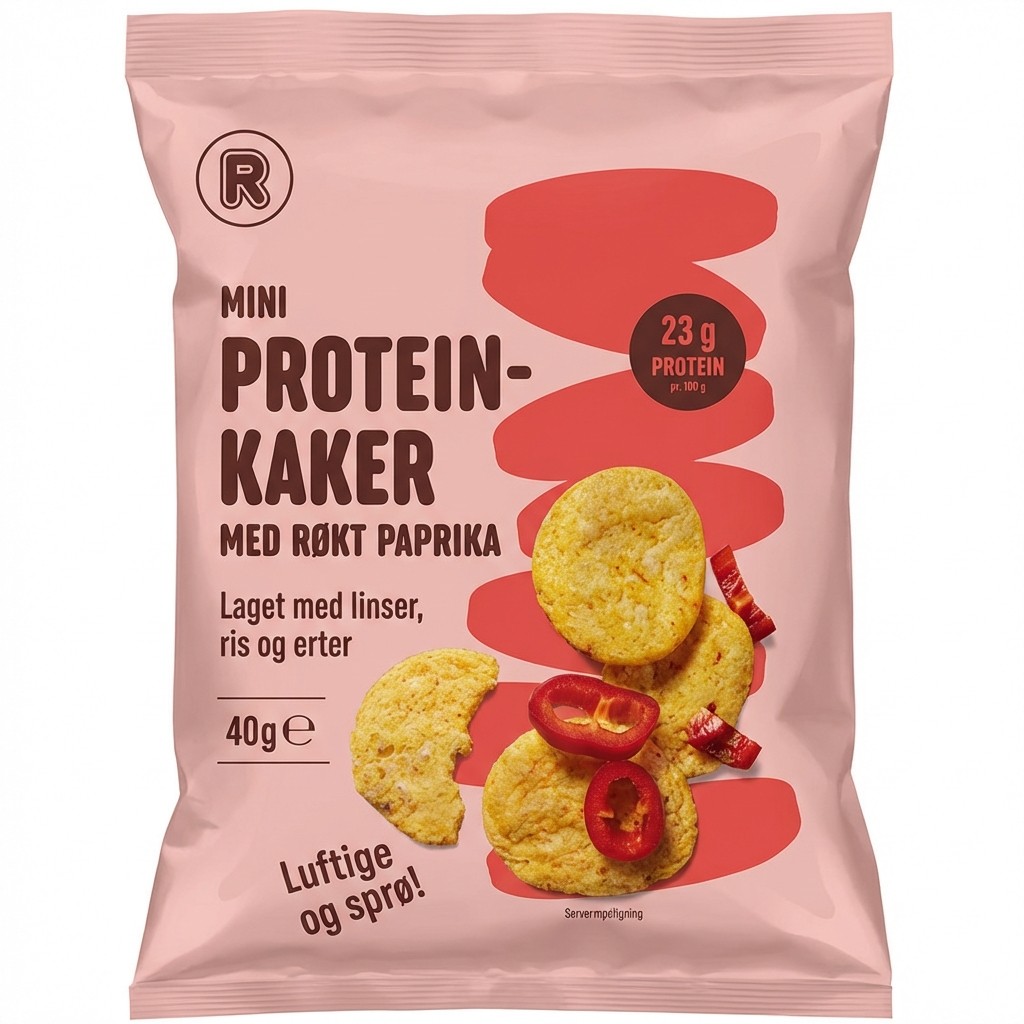 Mini Proteinkaker Røkt Paprika 40g R