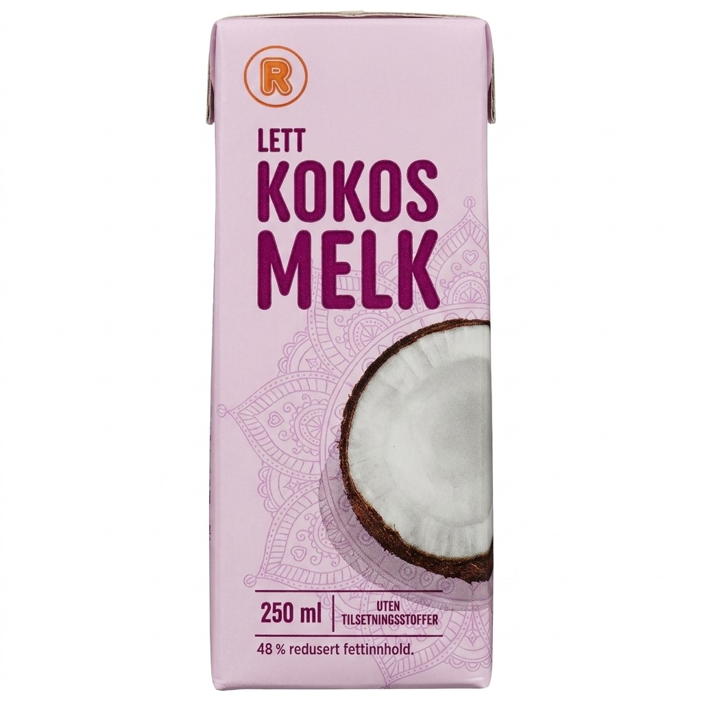 Lett Kokosmelk 250ml R
