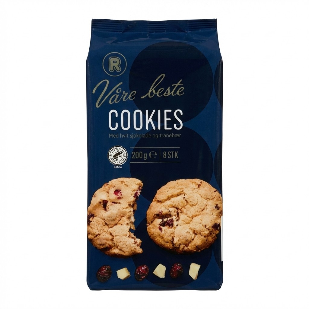Våre beste Cookies 200g R