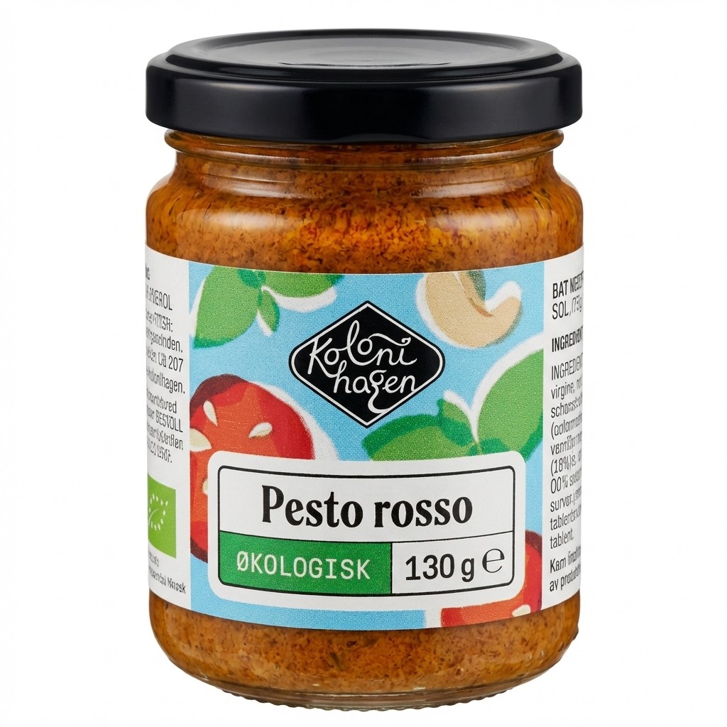 Pesto rosso 130g Kolonihagen
