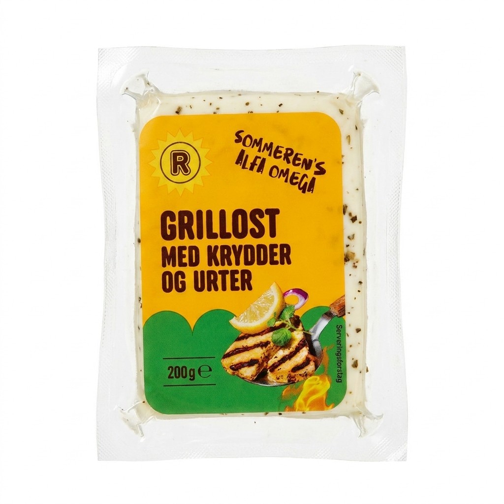 Grillost med krydder og urter 200g R