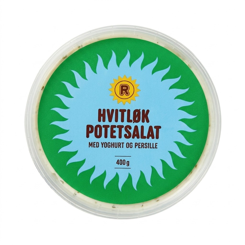 Hvitløk Potetsalat 400g R