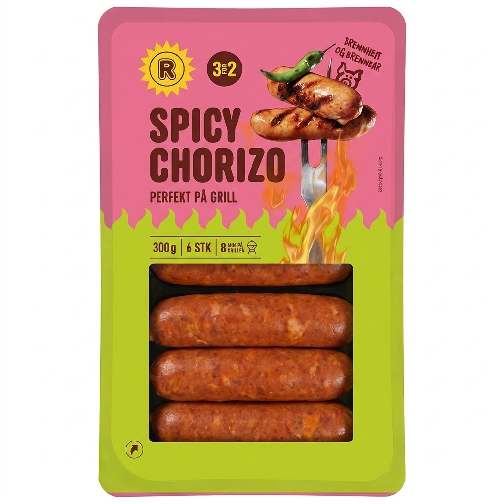 Spicy Chorizo 300g R