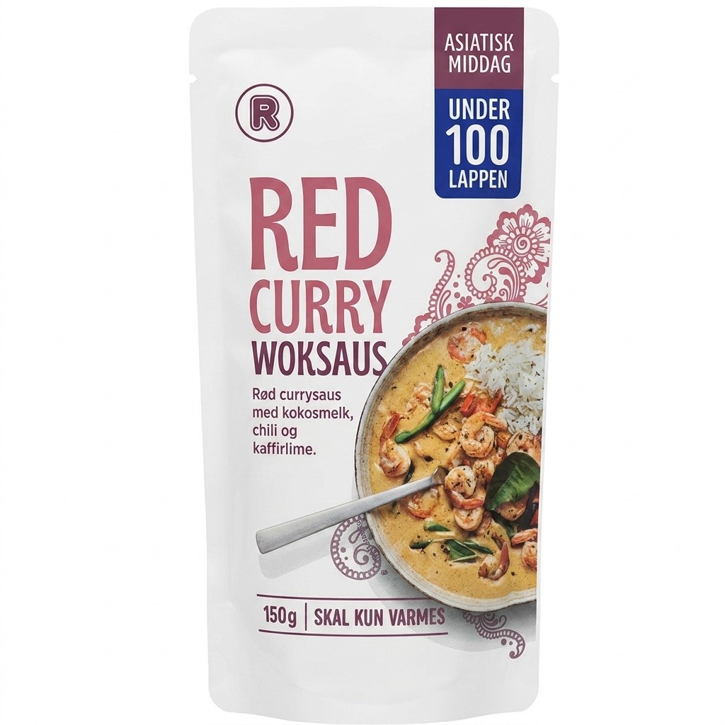 Red Curry Woksaus 150g R