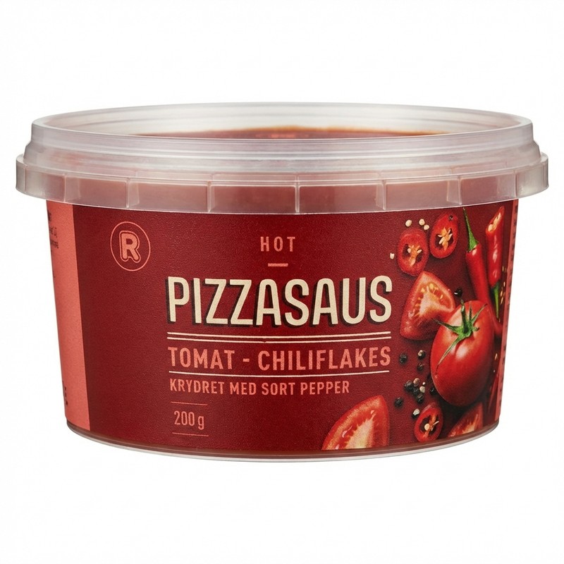 Pizzasaus Hot 200g R