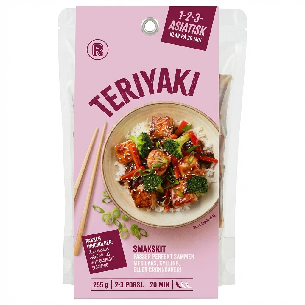 Teriyaki Smakskit 255g R