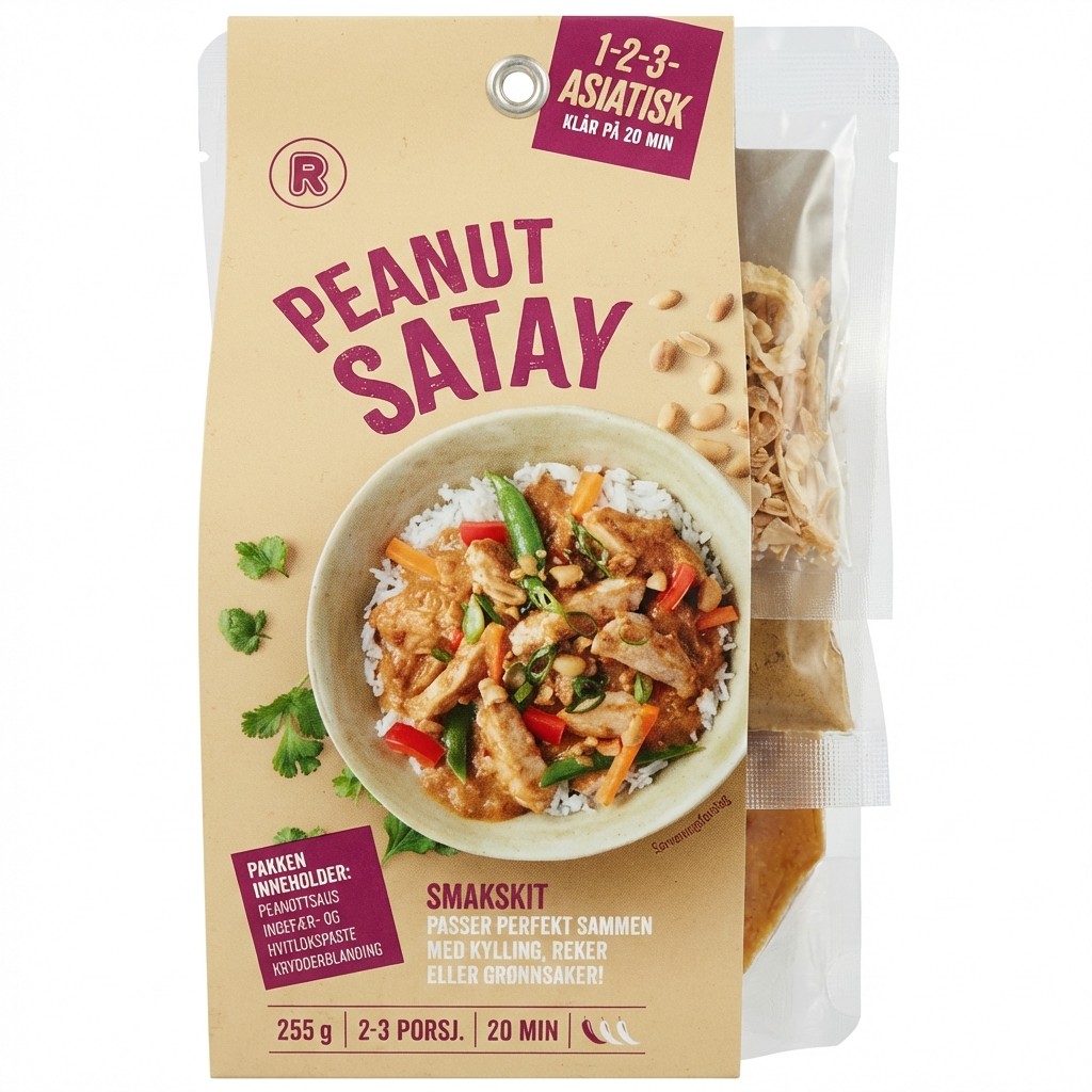 Peanut Satay Kit 255g R