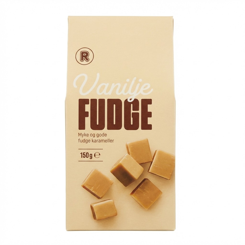 Vanilje Fudge 150g R