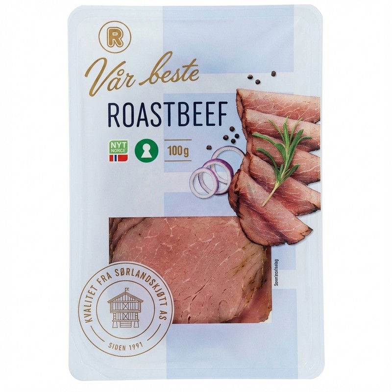Vår beste Roastbeef 100g R