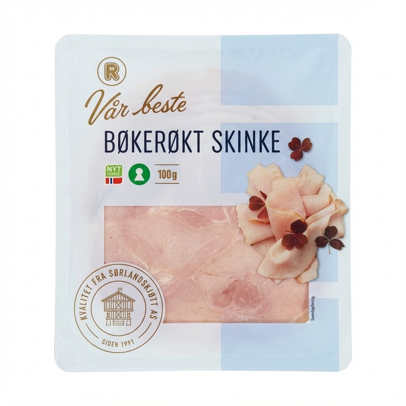 Bøkerøkt skinke 100g R