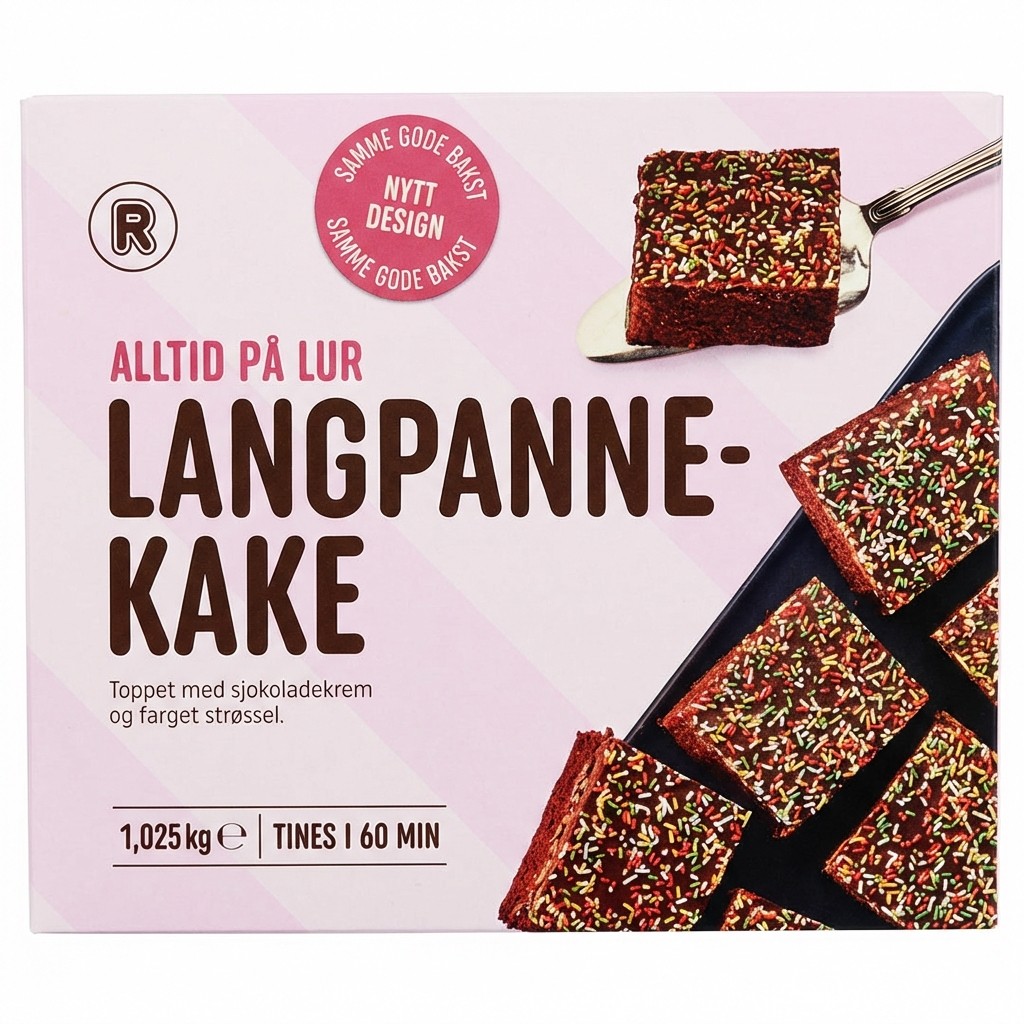 Langpannekake 1.025kg R