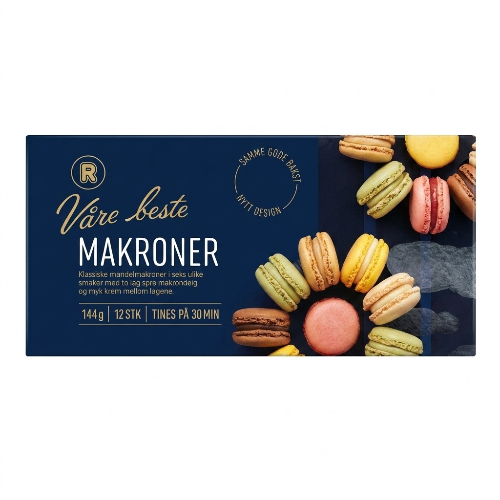 Våre Beste Makroner 144g R