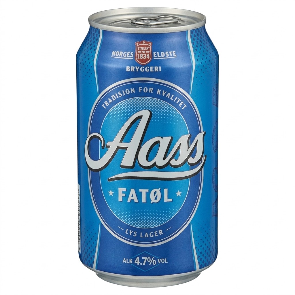 Fatøl 330ml Aass