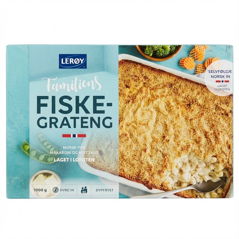 Familiens Fiskegrateng 1000g Lerøy
