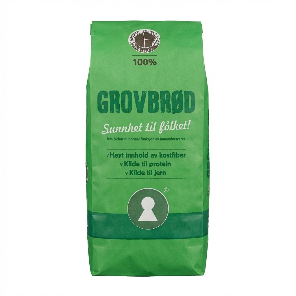 Grovbrød 750g Bakehuset