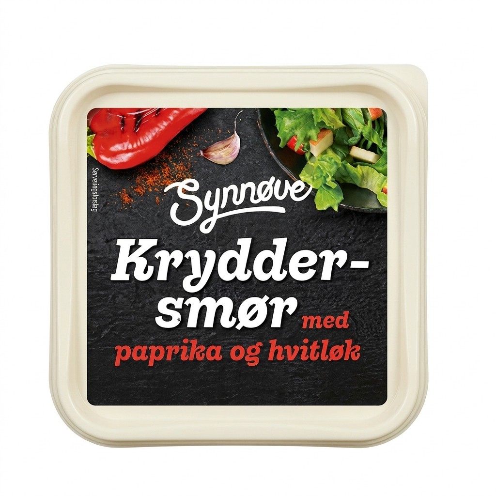 Kryddersmør med paprika 90g Synnøve