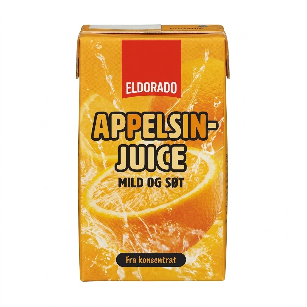 Appelsinjuice 250ml Eldorado