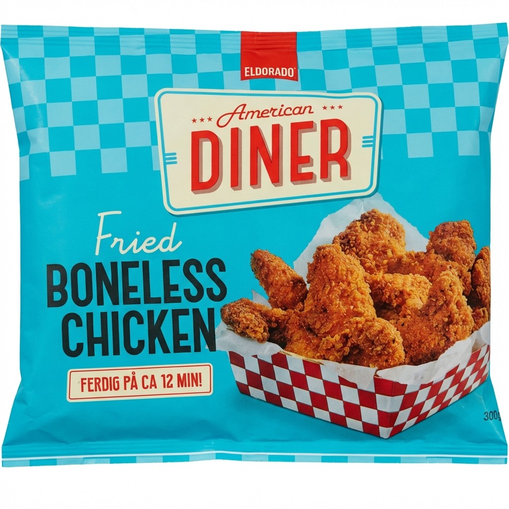 Fried Boneless Chicken 300g Eldorado