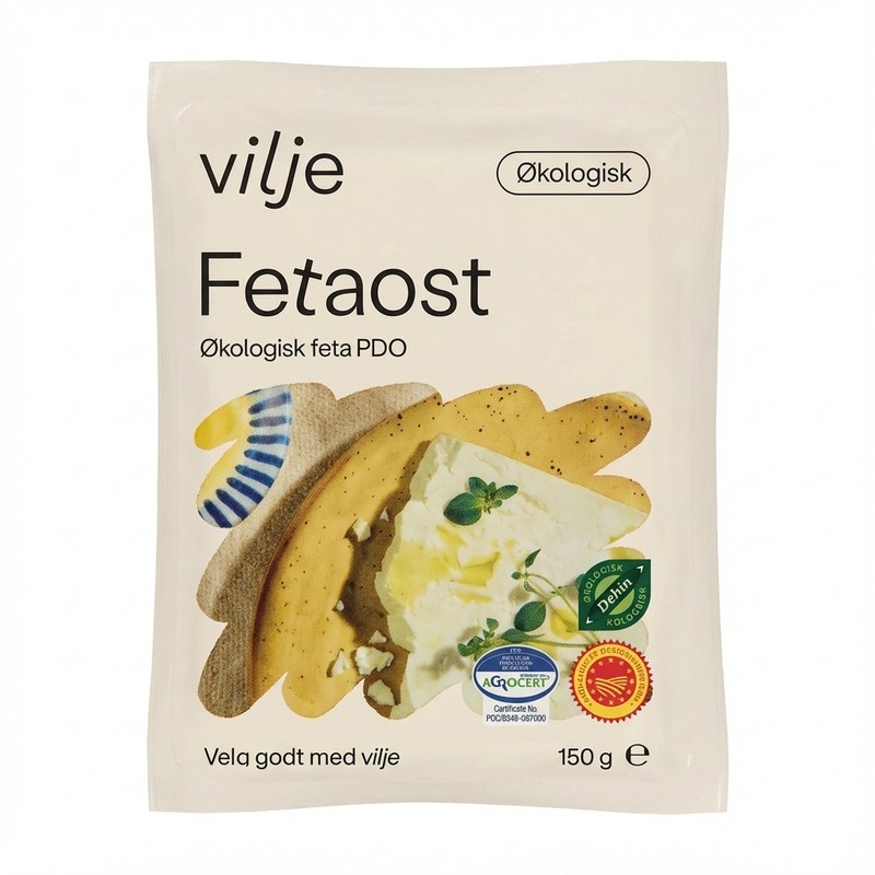 Fetaost 150g Vilje