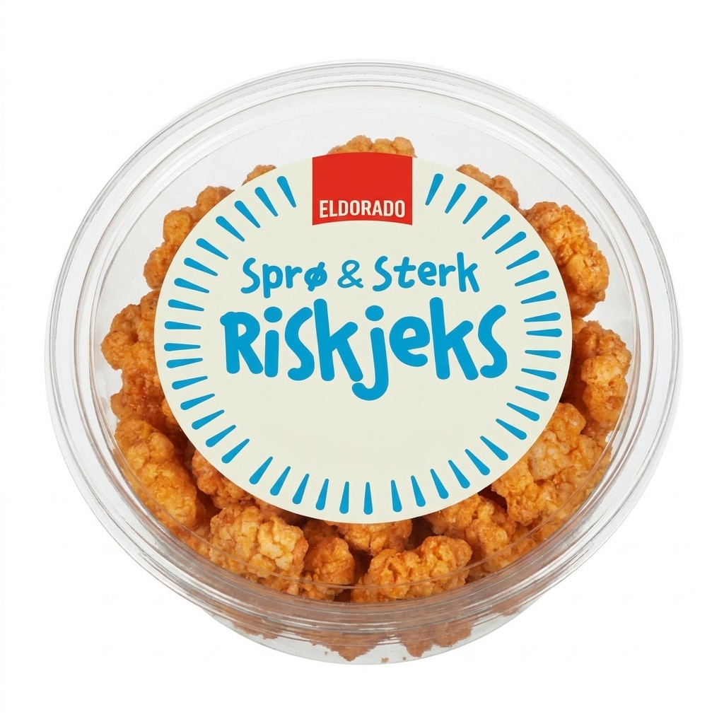 Sprø & Sterk Riskjeks 45g Eldorado