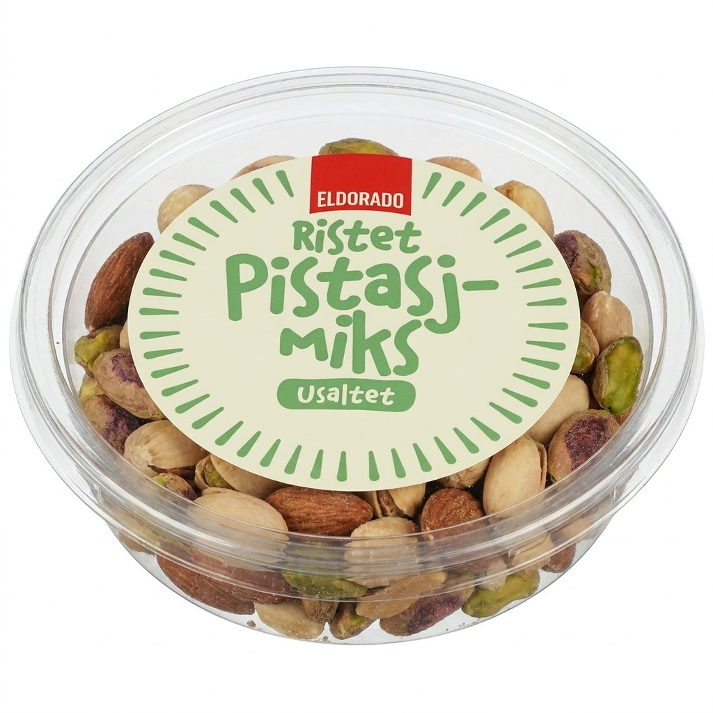 Ristet pistasjmiks usaltet 110g Eldorado