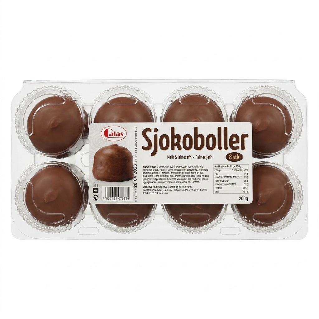 Sjokoboller 200g Calas