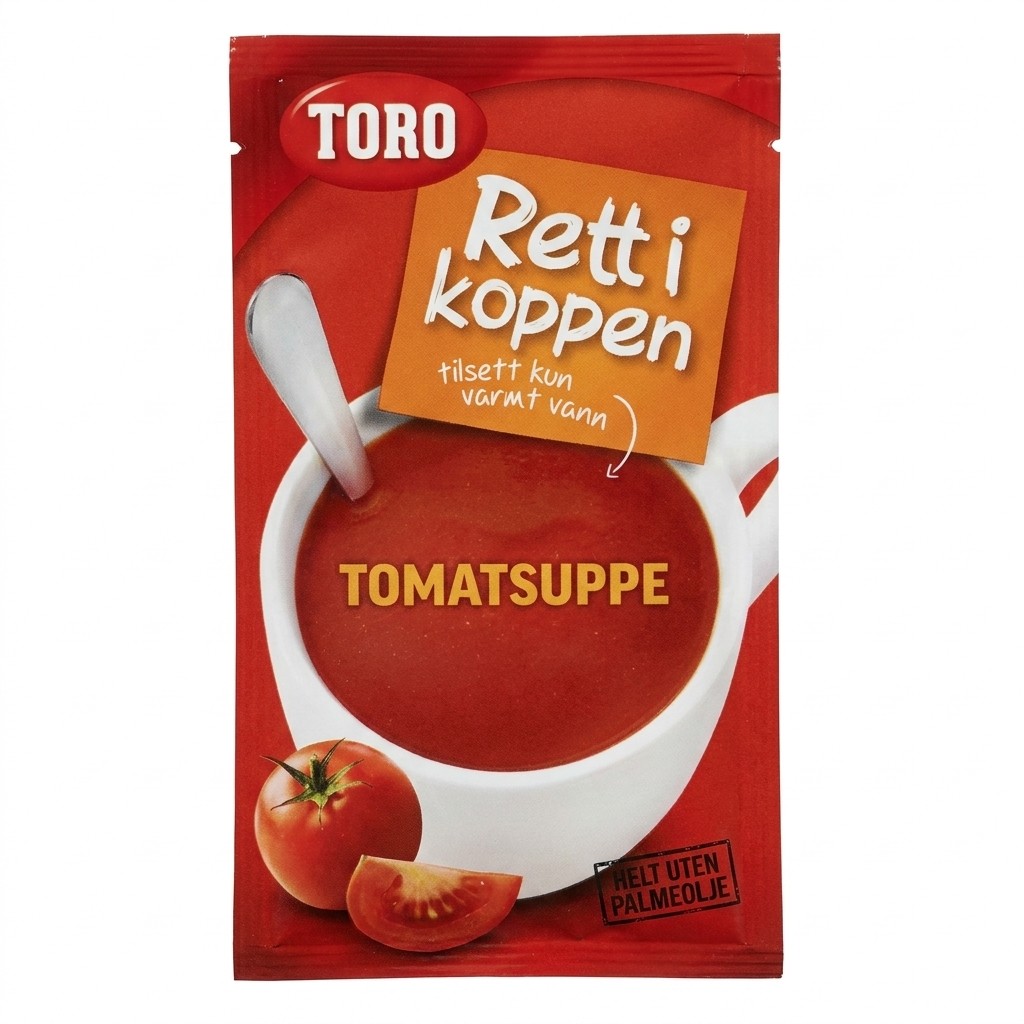 Tomatsuppe Rett i koppen 19g Toro