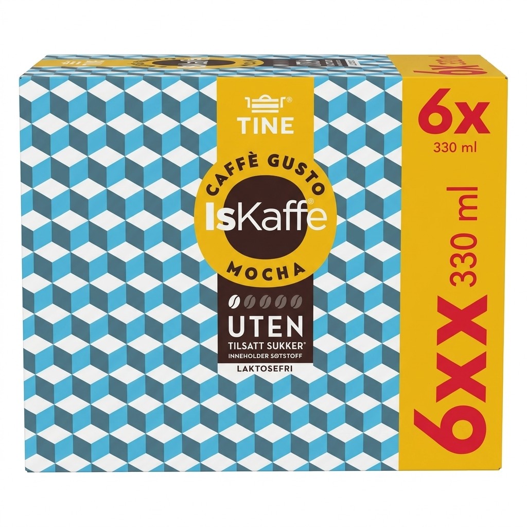 Caffè Gusto Iskaffe Mocha 6x330 ml TINE