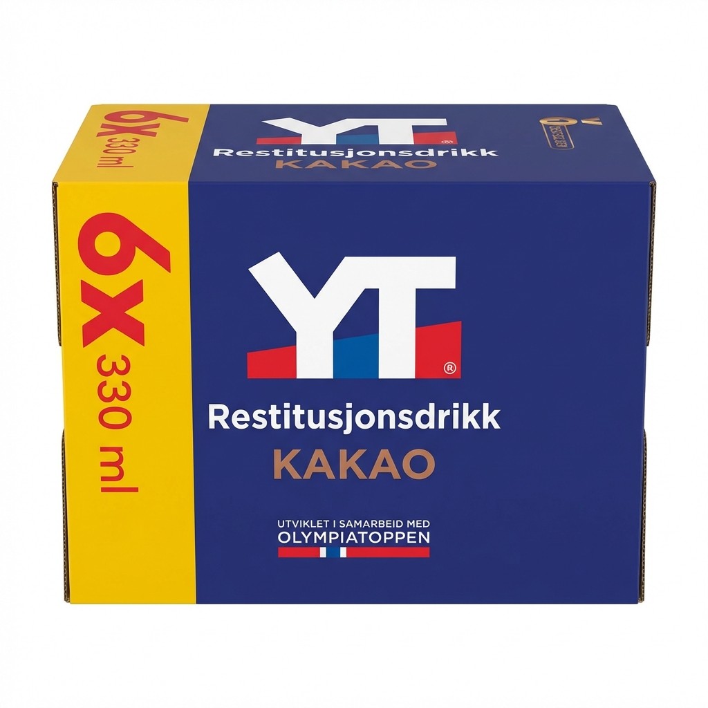 YT Restitusjonsdrikk Kakao 6x330ml